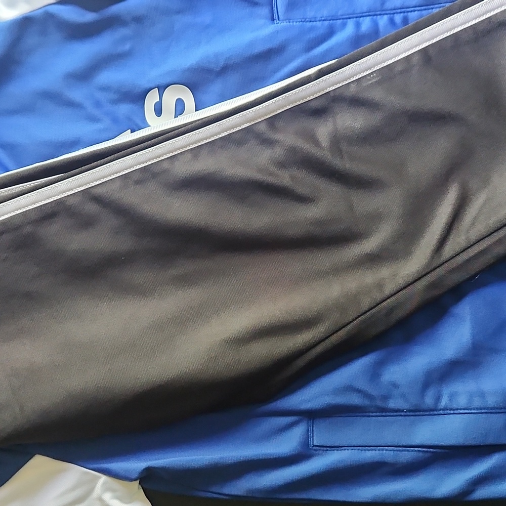 Adidas Blue and Black Track Suit - Picture 3 of 7